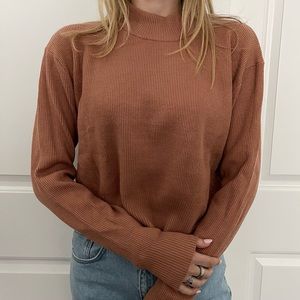 NWT Tan Turtleneck